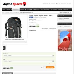 Lowe Alpine Alpine Attack 45:55