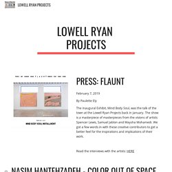 Lowell Ryan Projects