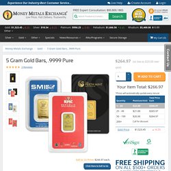 5 Gram Gold Bars for Sale (Lowest Prices) · Money Metals®
