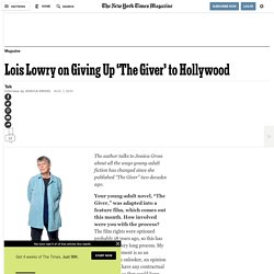 Lois Lowry on Giving Up ‘The Giver’ to Hollywood