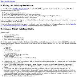 LPRng-HOWTO: Using the Printcap Database