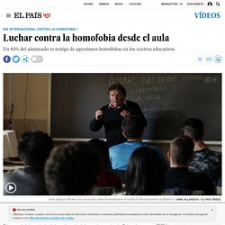 Luchar contra la homofobia desde el aula