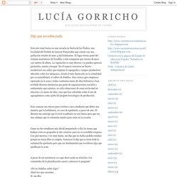 Lucía Gorricho: Dijo que no sabía nada