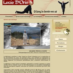 Lucie d’Orio - Clamart, France- Qu’est-ce que le Qi Gong?