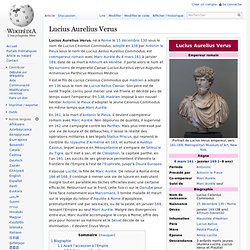 Lucius Aurelius Verus