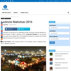 Lucknow Mahotsav 2016