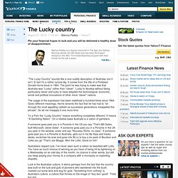 The Lucky country
