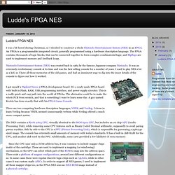 Ludde's FPGA NES