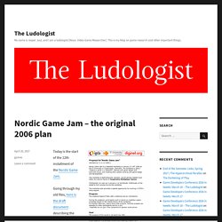 The Ludologist – My name is Jesper Juul, and I am a ludologist [Noun. Video Game Researcher]. This is my blog on game research and other important things.