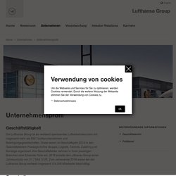 Lufthansa Group: Unternehmensprofil