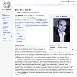 Luis de Miranda - Wikipédia - Vimperator