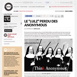 Le “lulz” perdu des Anonymous