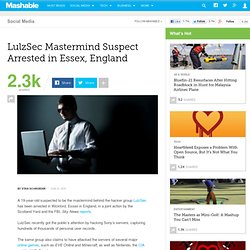 LulzSec Mastermind Suspect Arrested