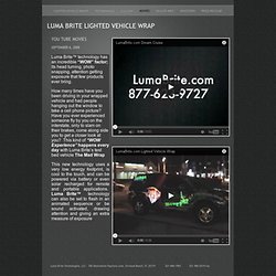 Luma Brite Lighted Vehicle Wrap