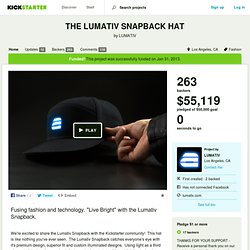 THE LUMATIV SNAPBACK HAT by LUMATIV
