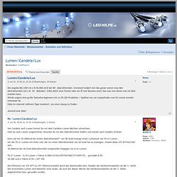 www.ledhilfe.de - LED Forum