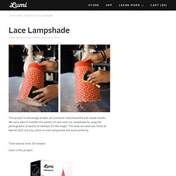 Lace Lampshade