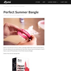 Perfect Summer Bangle - StumbleUpon