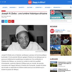 Joseph Ki-Zerbo : une lumière historique africaine