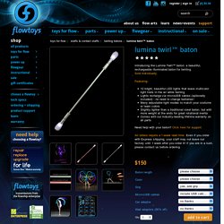 lumina twirl™ baton - Flowtoys