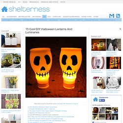 15 Cool DIY Halloween Lanterns And Luminaries