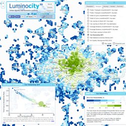 LuminoCity3D - Urban Density and Dynamics Map Explorer for Great Britain