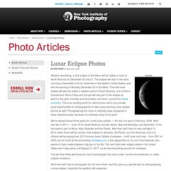 Lunar Eclipse Photos