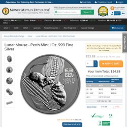 Lunar Mouse - Perth Mint 1 Oz .999 Fine Silver