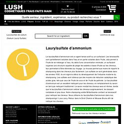 opaedia - Laurylsulfate d’ammonium
