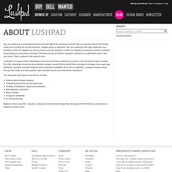 About Lushpad - New & Used Mid-Century Modern Furniture