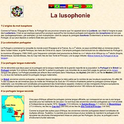 Lusophonie
