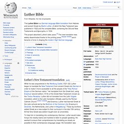 Luther Bible