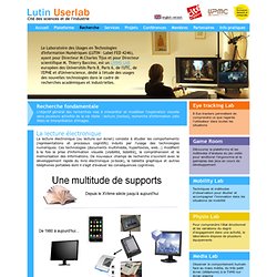 Lutin Userlab : Recherche