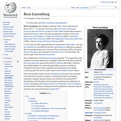 Rosa Luxemburg