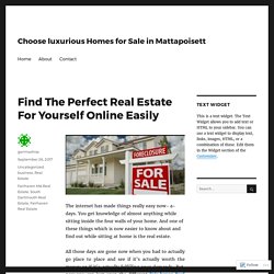 Find The Perfect Real Estate For Yourself Online Easily – Choose luxurious Homes for Sale in Mattapoisett