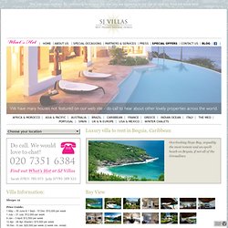 Luxury villa to rent in Bequia