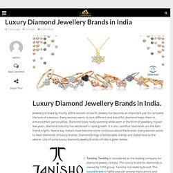 Luxury Diamond Jewelry Brands of India