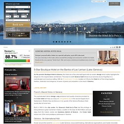 Hotel De La Paix – Geneva hotel reservation - Lake Geneva