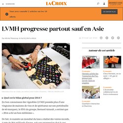LVMH progresse partout sauf en Asie - La Croix