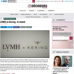 LVMH vs Kering, le match