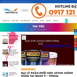 Đại Lý Phân Phối Sơn Jotun Chính Hãng Tại Quận 9 - TpHCM