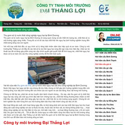 Xử lý nước thải công nghiệp - Thông cống nghẹt giá rẻ