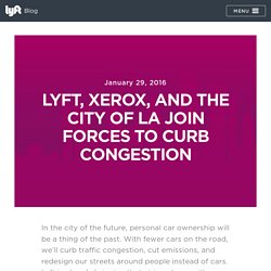 Xerox, and the City of LA Join Forces to Curb Congestion
