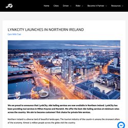 LynkCity launches in Northern Ireland - LynkCity Taxi Booking in UK