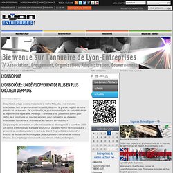 Lyonbiopôle : un développement de plus en plus créateur d'emplois