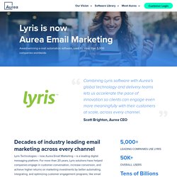 SaaS integrated email marketing solution