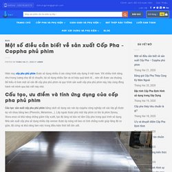 Một số điều cần biết về sản xuất Cốp Pha - Coppha phủ phim