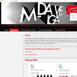 M- DA VEIGA: Fiches PAA