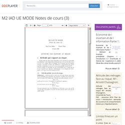 M2 IAD UE MODE Notes de cours (3)