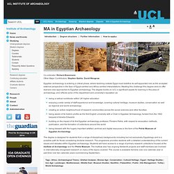 Institute of Archaeology UCL